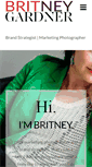 Mobile Screenshot of britneygardner.com